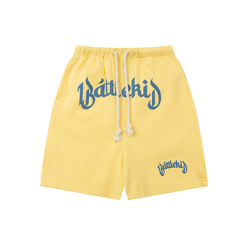 Retro Hip Hop Cropped Sweatpants