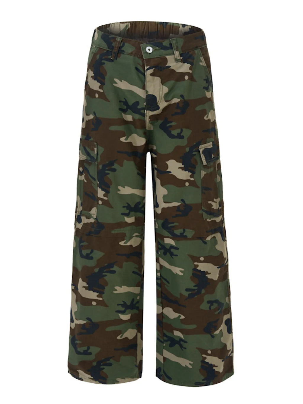 Men's Loose Fit Camouflage Cargo Pants