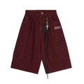 Multi-Pocket Workwear Cargo Shorts