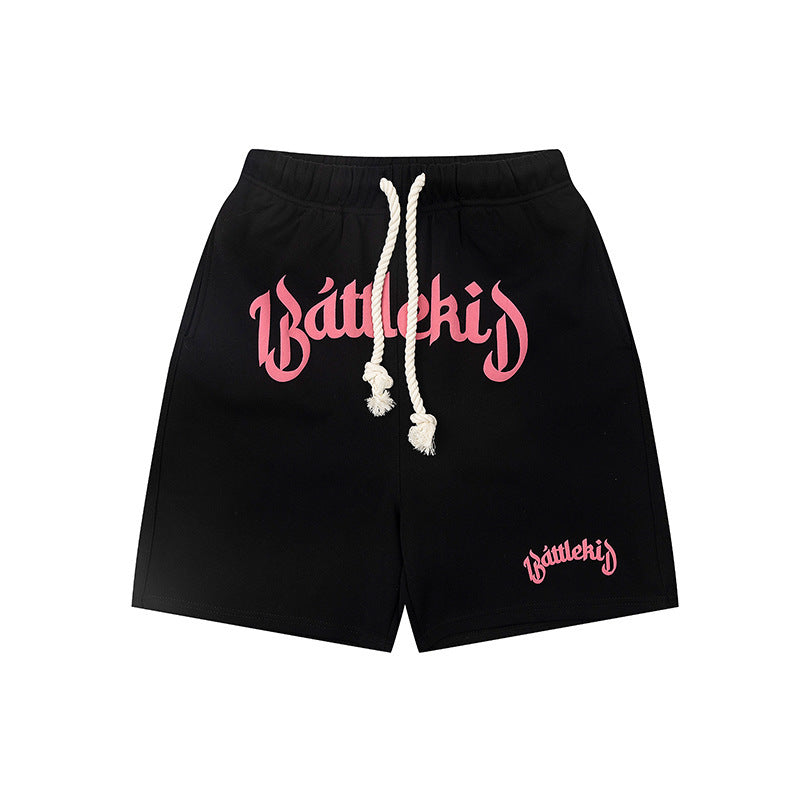 Retro Hip Hop Cropped Sweatpants