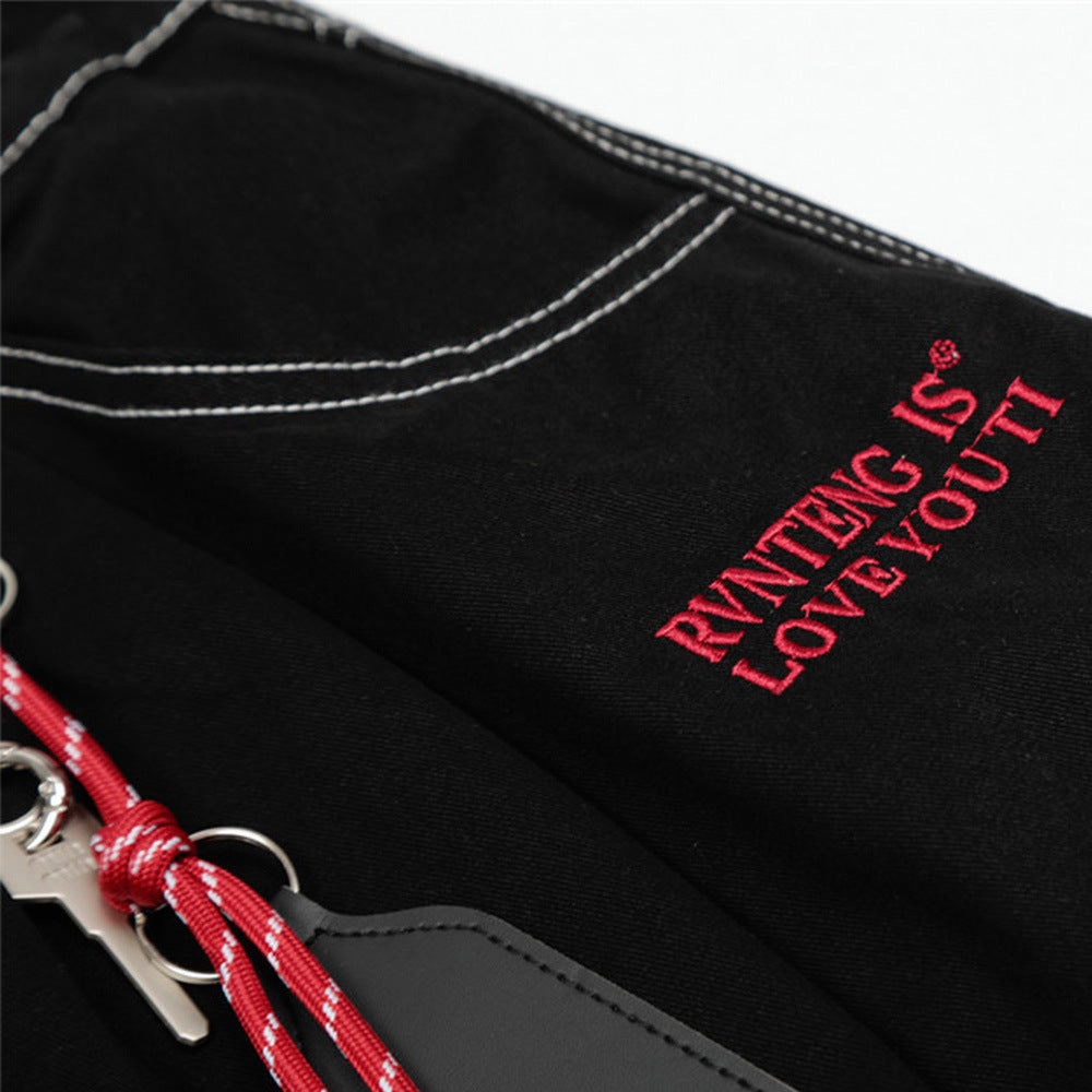 Multi-Pocket Workwear Cargo Shorts