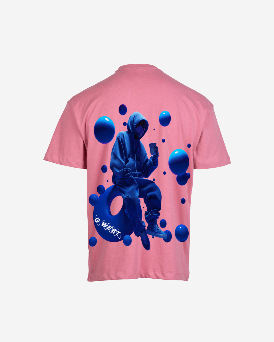 G West Oversized Blue Tee