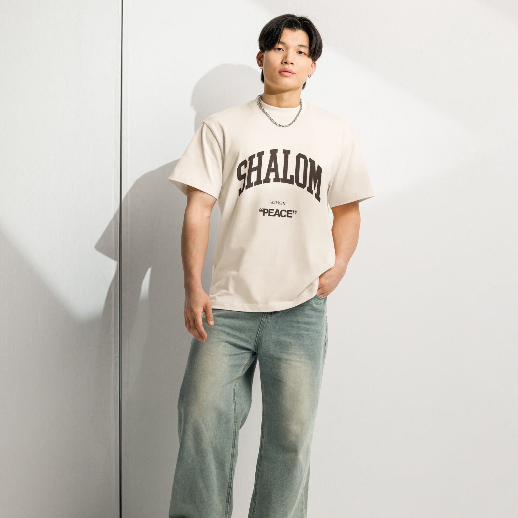 Shalom Men’s box tee