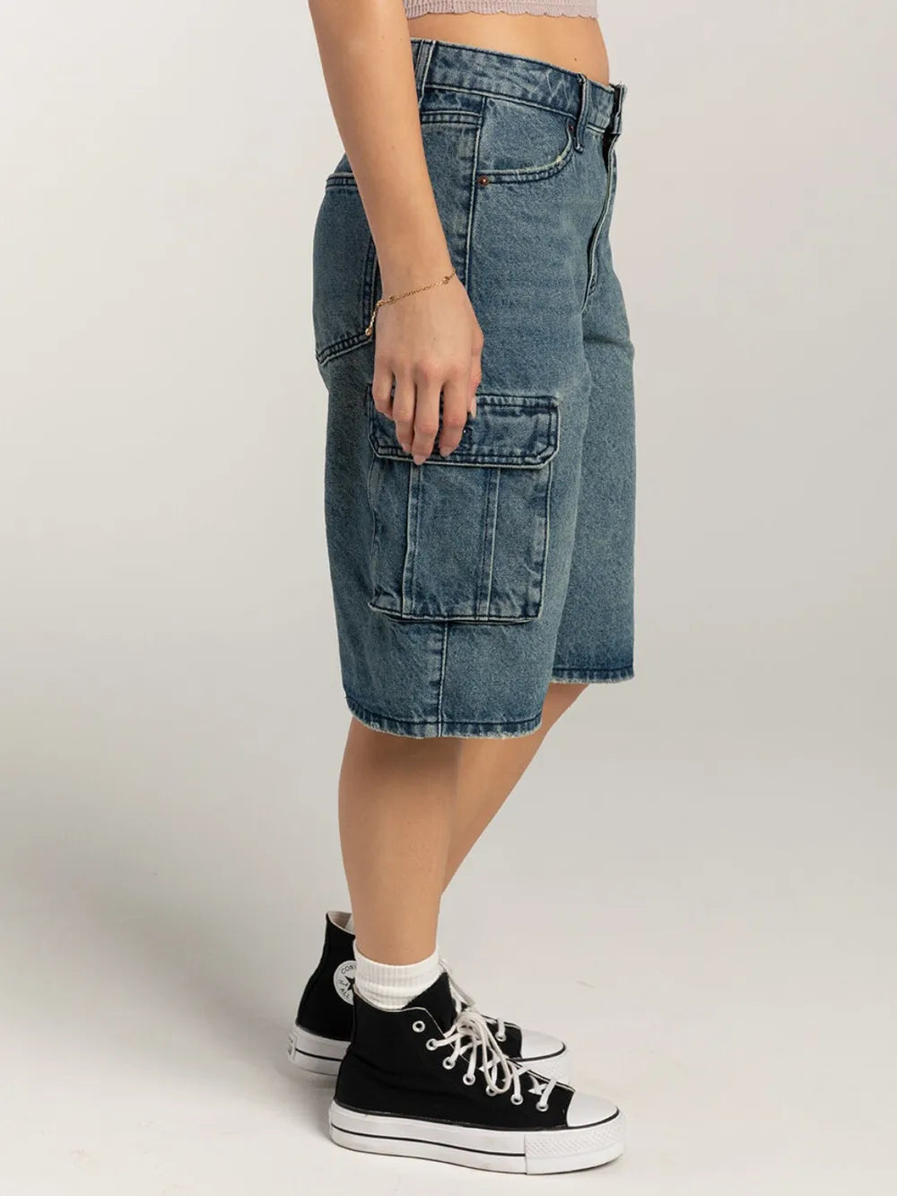 Washed Workwear Straight Leg Jeans